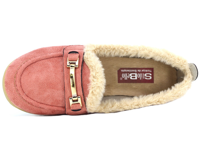 Tilki Zenne 110 Babet Ayakkabı Pudra - Tilki (1)