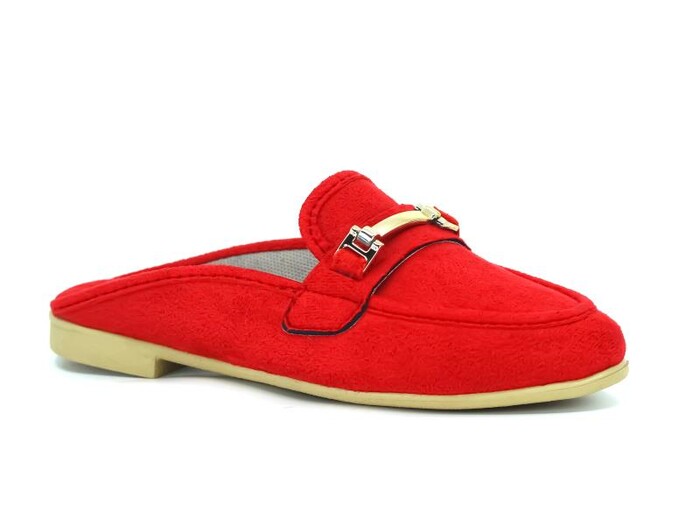 Tilki Zenne 105 Gondol Stilo Bello Ev Ayakkabısı Kırmızı - 1