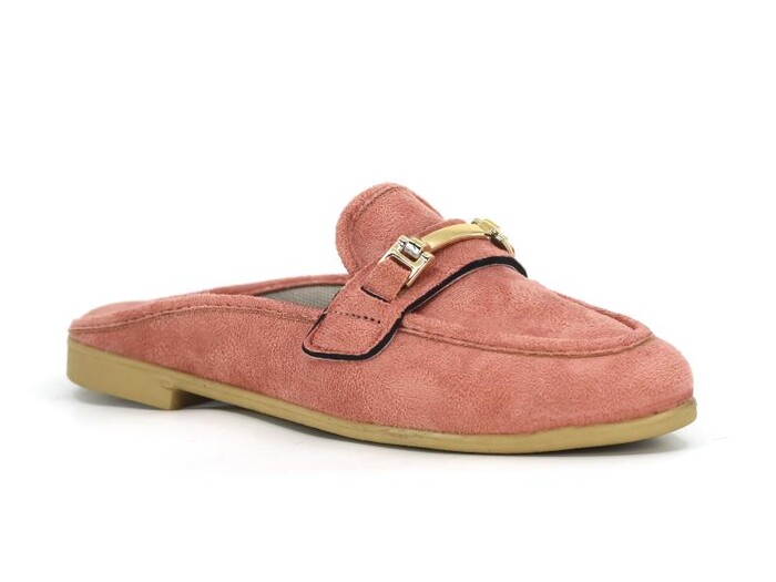 Tilki Zenne 105 Gondol Stilo Bello Ev Ayakkabısı Pudra - Tilki