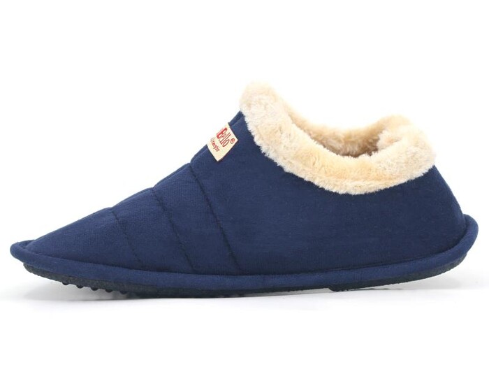 Tilki Zenne Tüylü Stilo Bello Ev Ayakkabısı Lacivert - Tilki (1)