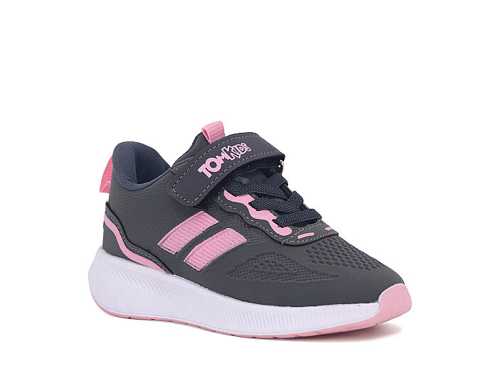Tomkids Patik 5084 Cilt Spor Ayakkabı Füme - Şeker Pembe - 1