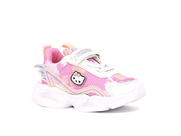 Tomwins Bebe 305 Cilt Spor Ayakkabı Beyaz - Pembe - Gri - 1