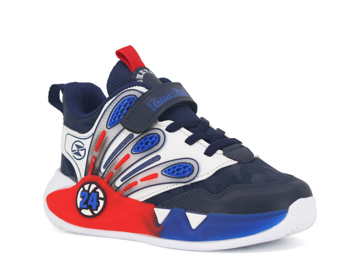 Tomwins Filet 005 Cilt Spor Ayakkabı Lacivert - Kırmızı - Beyaz - 1