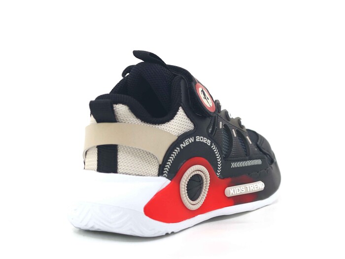 Tomwins Filet 529 Anorak Spor Ayakkabı Siyah - Krem - Kırmızı - 3