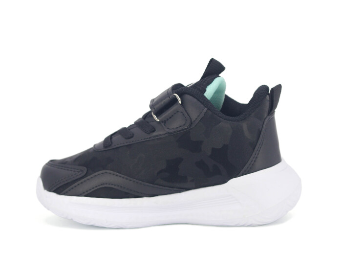 Tomwins Patik 004 Cilt Spor Ayakkabı Siyah - Mor - Su Yeşili - 2