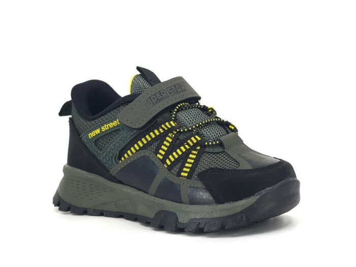 Tomwins Patik 2000 Cilt Spor Ayakkabı Siyah - Haki - Sarı - Tomwins