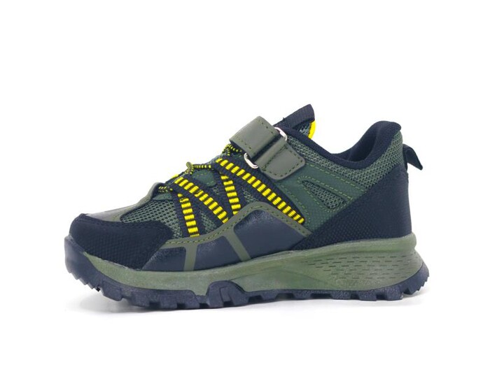 Tomwins Patik 2000 Cilt Spor Ayakkabı Siyah - Haki - Sarı - 2