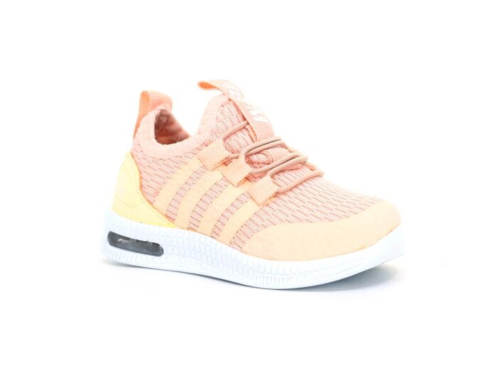 Toom Bebe 3434 Triko Spor Ayakkabı Pudra - Turuncu - 1