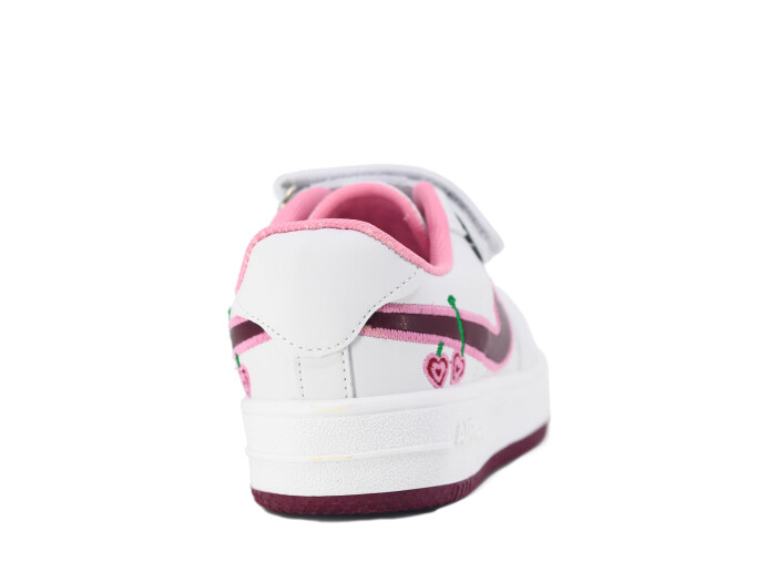 Toom Filet 033 Cilt Spor Ayakkabı Beyaz - Bordo - 3