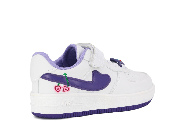 Toom Filet 033 Cilt Spor Ayakkabı Beyaz - Mor - 3