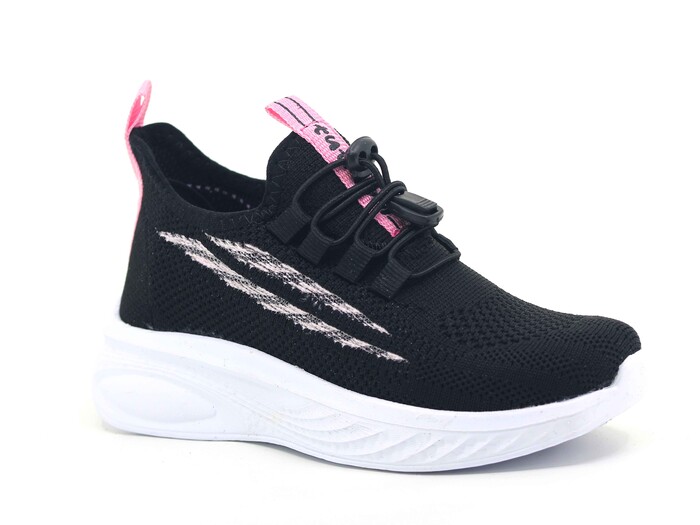 Tutinom Filet 501 Triko Spor Ayakkabı Siyah - Pembe