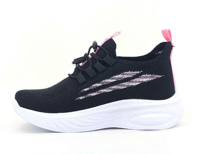 Tutinom Filet 501 Triko Spor Ayakkabı Siyah - Pembe