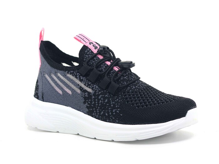 Tutinom Filet 507 Triko Spor Ayakkabı Siyah - Pembe