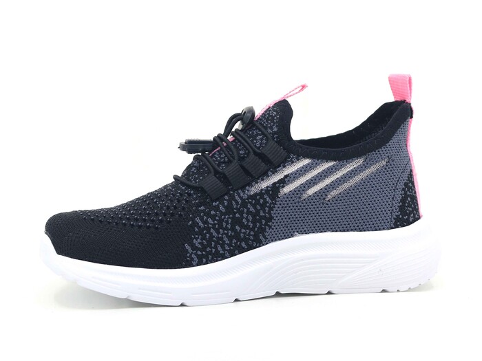 Tutinom Filet 507 Triko Spor Ayakkabı Siyah - Pembe