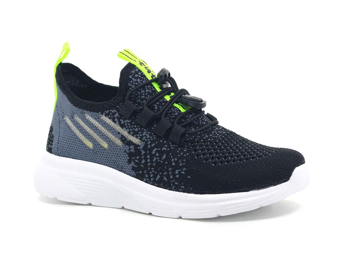 Tutinom Filet 507 Triko Spor Ayakkabı Siyah - Sarı - Tutinom