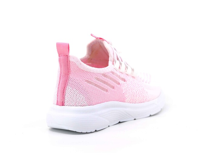 Tutinom Patik 507 Triko Spor Ayakkabı Beyaz - Pembe - 3