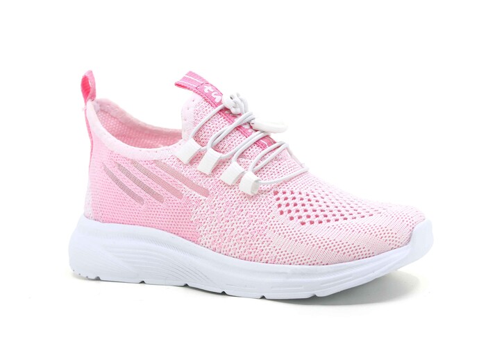 Tutinom Patik 507 Triko Spor Ayakkabı Beyaz - Pembe 