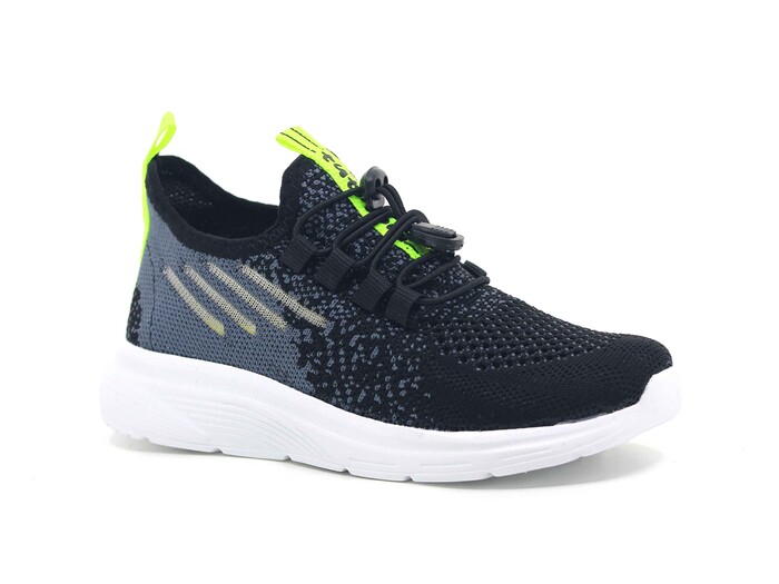 Tutinom Patik 507 Triko Spor Ayakkabı Siyah - Sarı - Tutinom