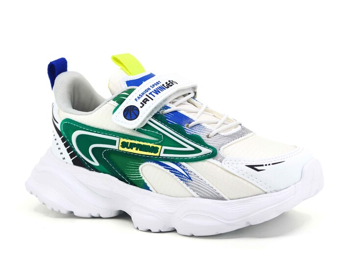 Twingers Filet 2414 SİMLİ Anorak Spor Ayakkabı Beyaz - Yeşil - 1