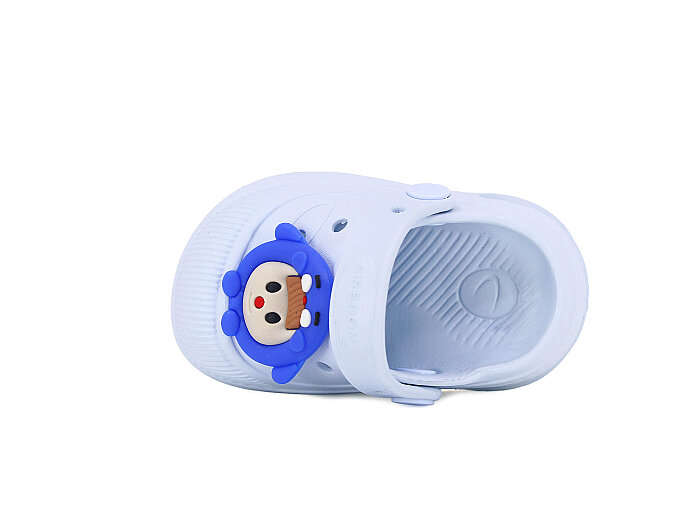 Twingo Bebe Bebe-Patik 2316 (8'li) Işıklı Emojili Cross Terlik Bebe Mavisi - Twingo (1)