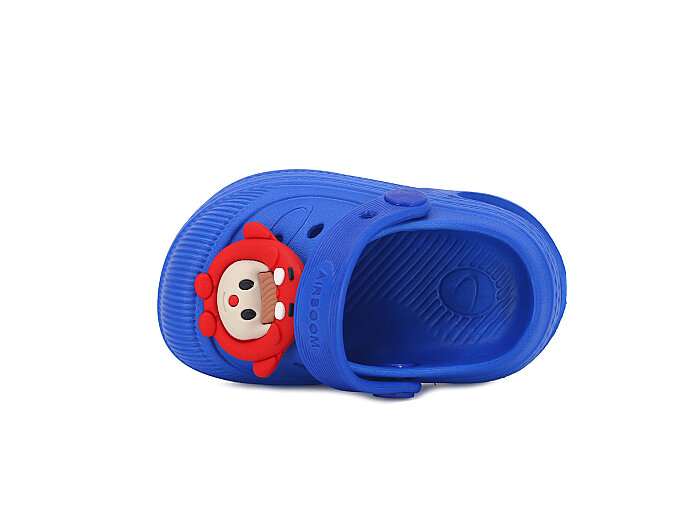 Twingo Bebe Bebe-Patik 2316 (8'li) Işıklı Emojili Cross Terlik Saks Mavi - Twingo (1)