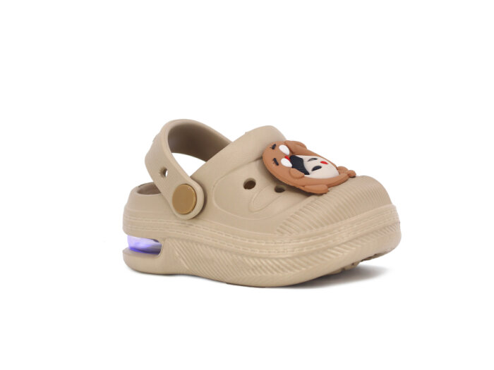 Twingo Bebe-Patik 2316 Işıklı Emojili Cross Terlik Kum - 1