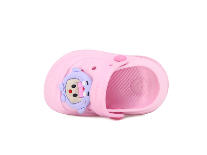 Twingo Bebe-Patik 2316 Işıklı Emojili Cross Terlik Pembe - Twingo (1)