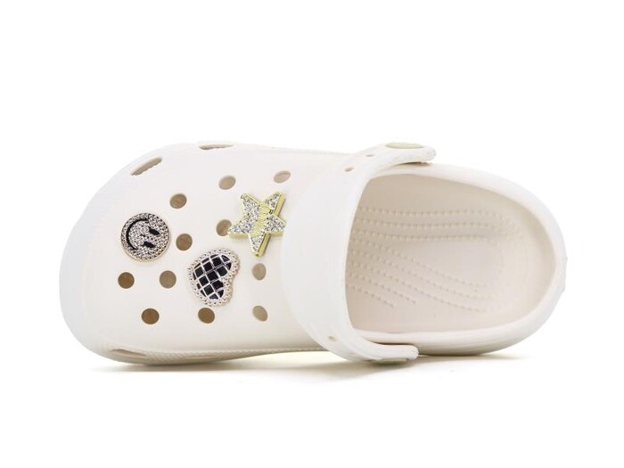 Twingo Filet 205 Taşlı Eva Cross Terlik Ekru - Twingo (1)