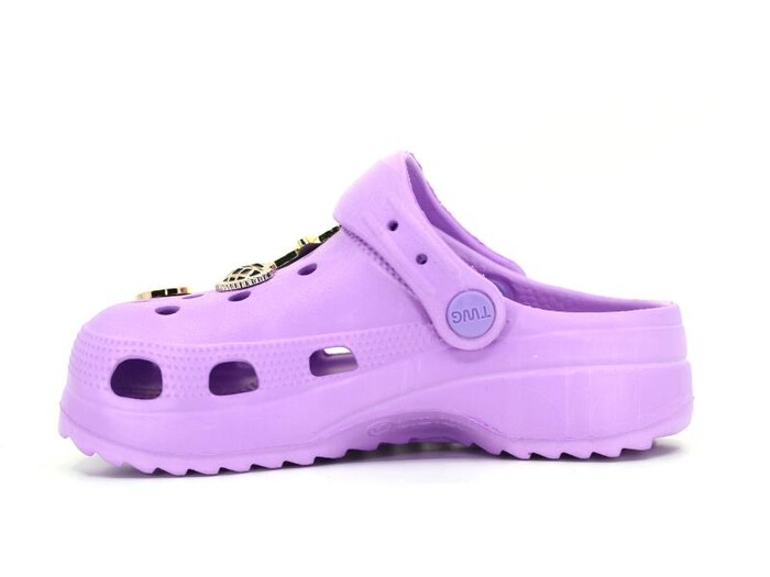 Twingo Filet 205 Taşlı Eva Cross Terlik Lila - 3