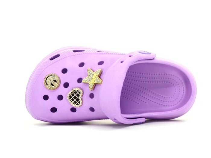 Twingo Filet 205 Taşlı Eva Cross Terlik Lila - Twingo (1)