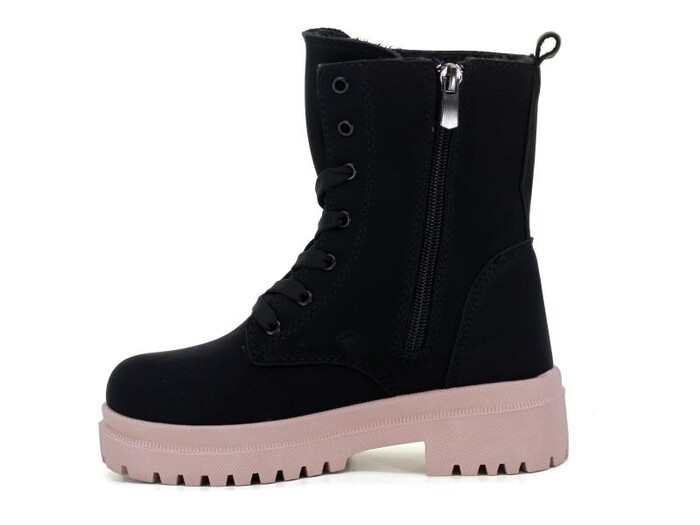 Twingo Filet 2160 Kız Bot Siyah - Somon - 2