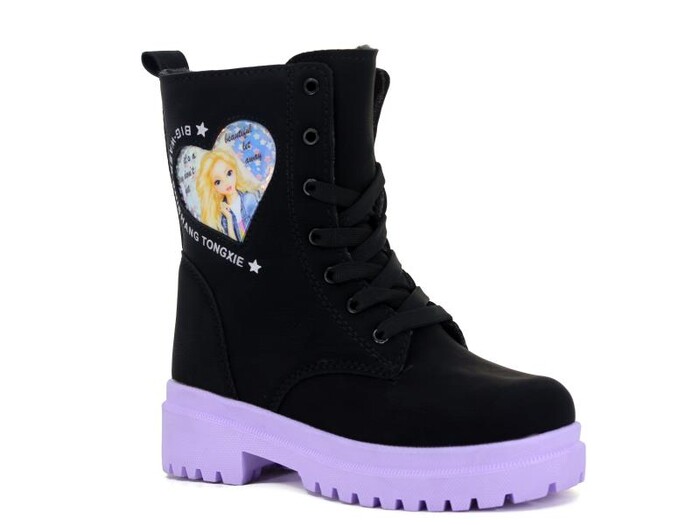 Twingo Filet 2160 Kız Bot Siyah Zümrüt - Lila - Twingo