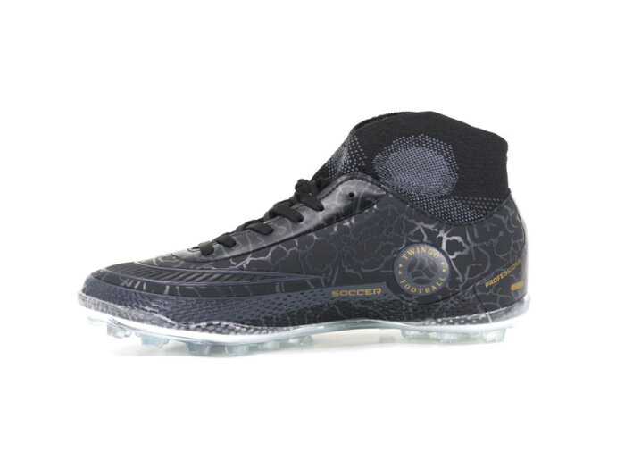 Twingo Filet 330 Çoraplı Halı Saha Ayakkabısı Siyah - Füme - Twingo (1)