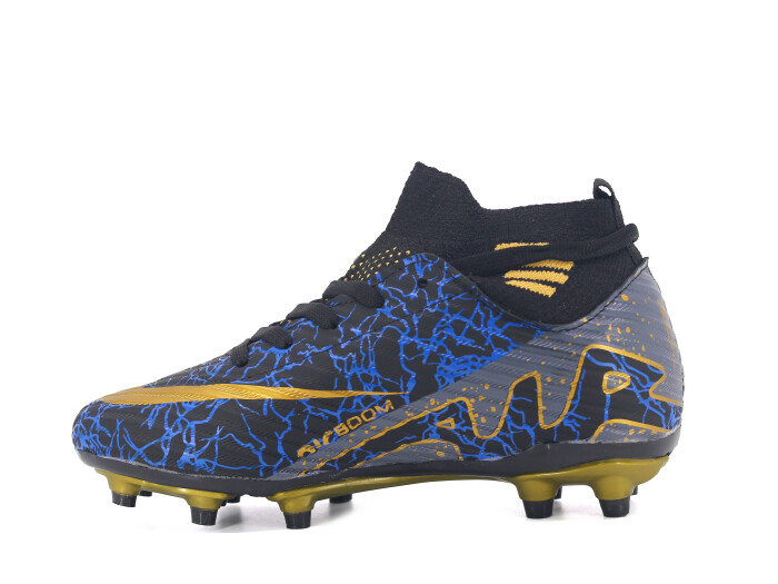 Twingo Filet 565 LaLiga Çoraplı Krampon Ayakkabı Siyah - Füme Desenli - Twingo (1)