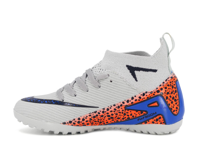 Twingo Filet 610 LaLiga Çoraplı Halı Saha Ayakkabısı Buz - Siyah - Twingo (1)