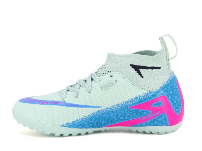 Twingo Filet 610 LaLiga Çoraplı Halı Saha Ayakkabısı Su Yeşili - Mavi - Twingo (1)