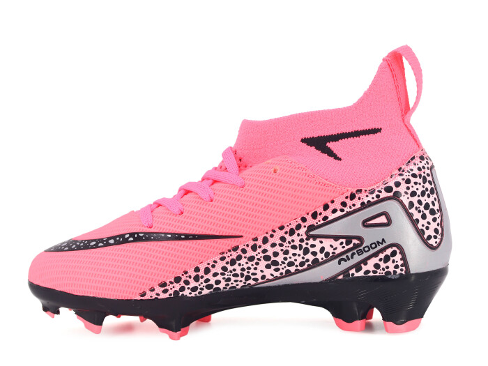 Twingo Filet 610 LaLiga Çoraplı Krampon Ayakkabı Pembe - Siyah - Twingo (1)