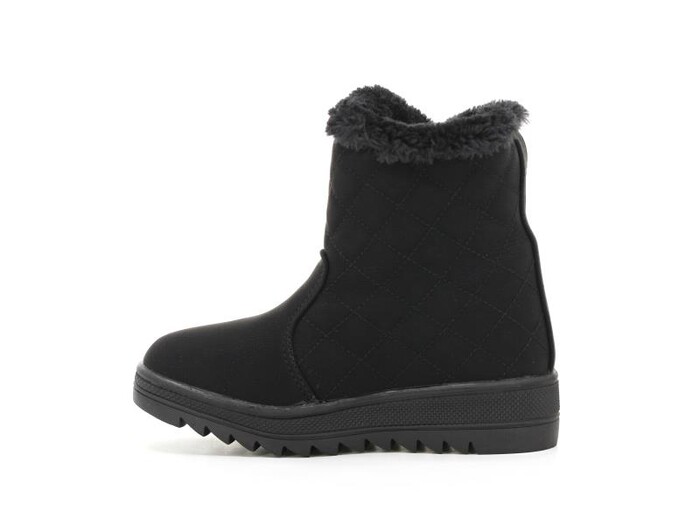 Twingo Filet 6411 Fermuarlı Kız Bot Siyah - Siyah - Twingo (1)