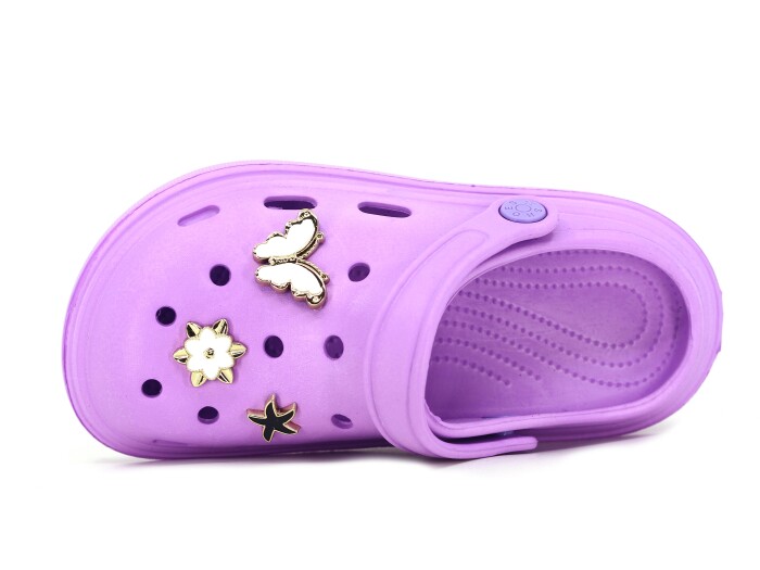 Twingo Filet 755 Taşlı Eva Cross Terlik Lila - Twingo (1)