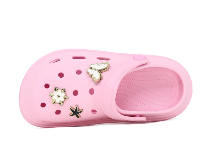 Twingo Filet 755 Taşlı Eva Cross Terlik Pembe - Twingo (1)