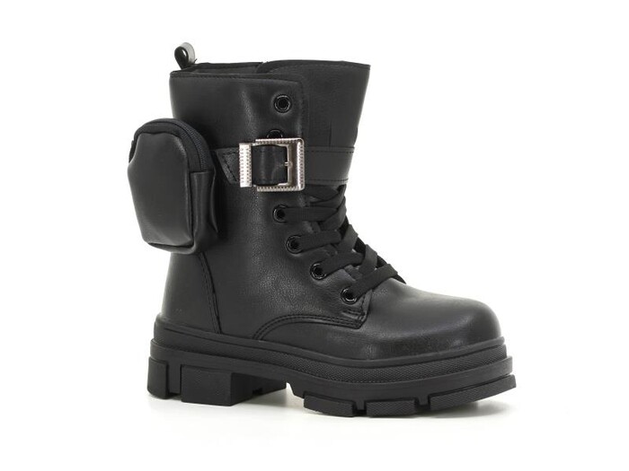 Twingo Filet 7640 Kız Bot Siyah Cilt - Twingo