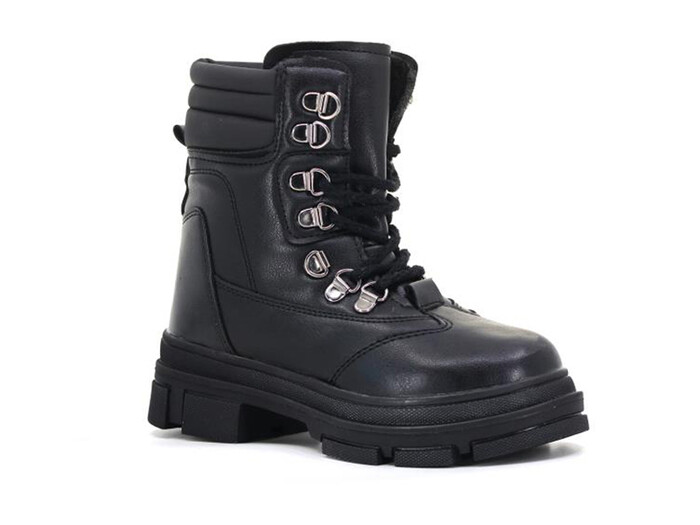 Twingo Filet 7645 Kız Bot Siyah Cilt - Twingo