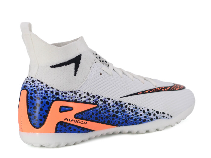 Twingo Garson 610 LaLiga Çoraplı Halı Saha Ayakkabısı Beyaz - Siyah - 3