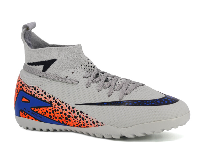 Twingo Garson 610 LaLiga Çoraplı Halı Saha Ayakkabısı Buz - Siyah - Twingo