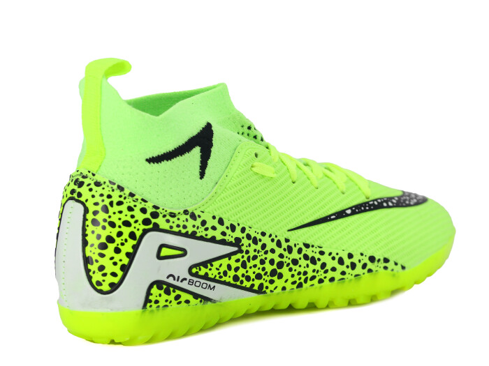 Twingo Garson 610 LaLiga Çoraplı Halı Saha Ayakkabısı Yeşil - Siyah - 3