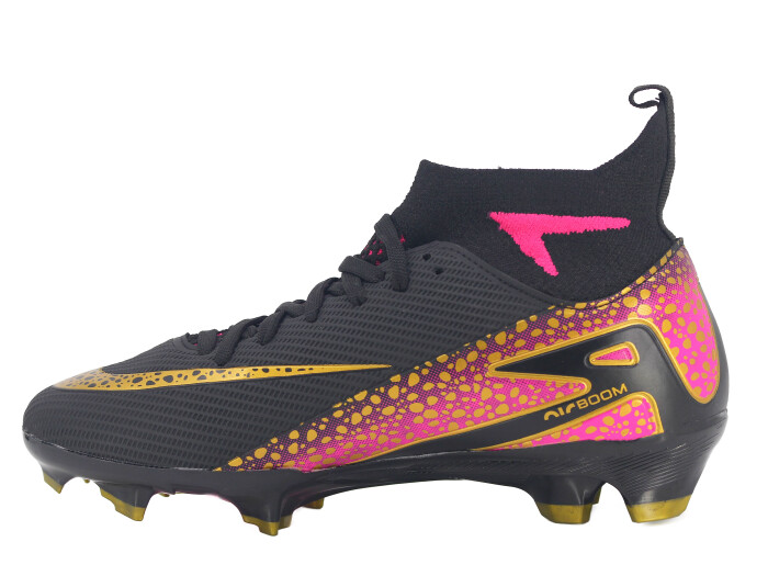 Twingo Garson 610 LaLiga Çoraplı Krampon Ayakkabı Siyah - Altın - Twingo (1)