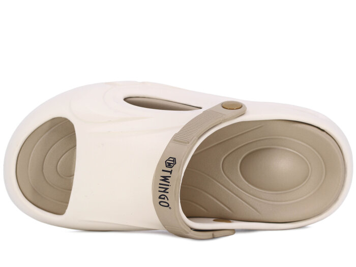 Twingo Merdane 3043 Döngülü Lux Eva Terlik Ekru - Kum - Twingo (1)