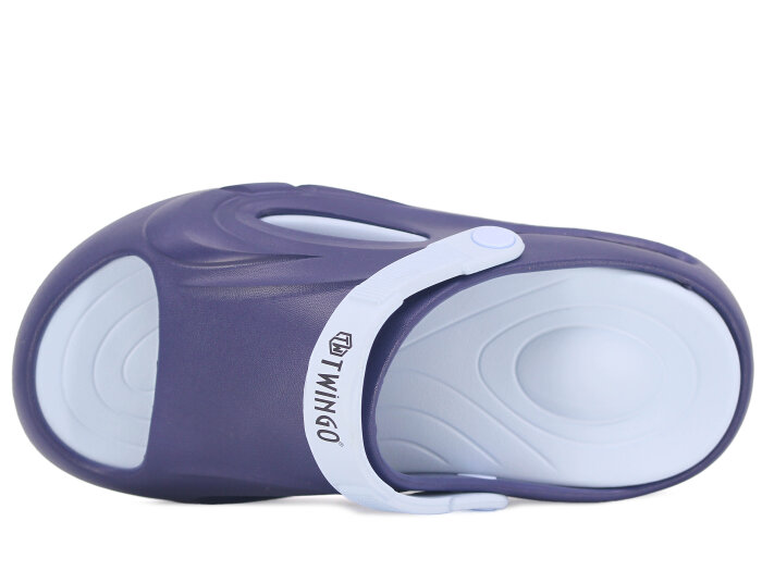 Twingo Merdane 3043 Döngülü Lux Eva Terlik Lacivert - Bebe Mavi - Twingo (1)