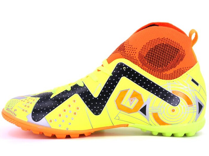 Twingo Merdane 375 Çoraplı Halı Saha Ayakkabısı Sarı - Siyah - Twingo (1)