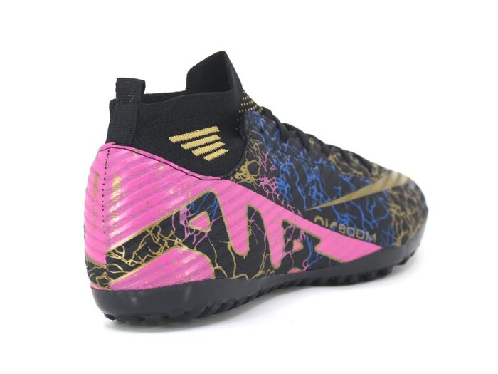 Twingo Merdane 565 LaLiga Çoraplı Halı Saha Ayakkabısı Siyah - Altın Desenli - 3